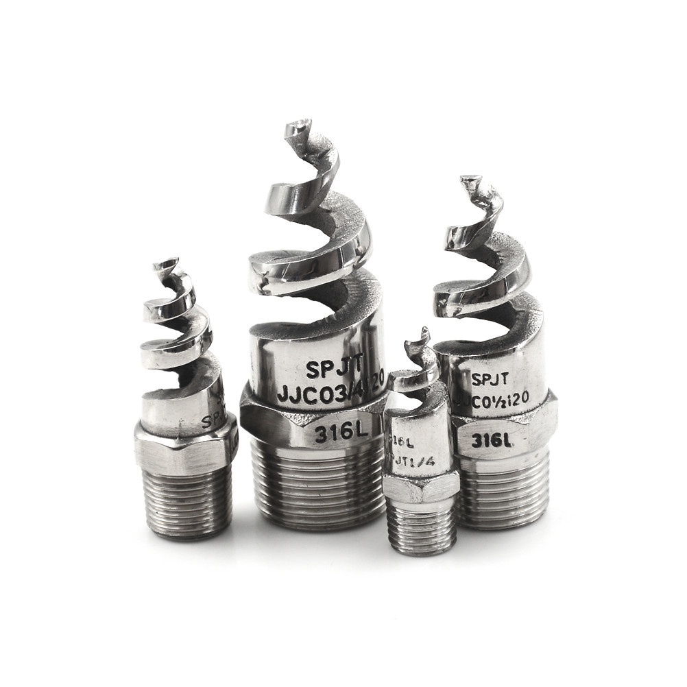 Multi Quality <INT> New 1/4" 1/2" Stainless Steel Spiral Cone Atomization Spray Nozzle Sprinkler Versatile Essential - Image 2