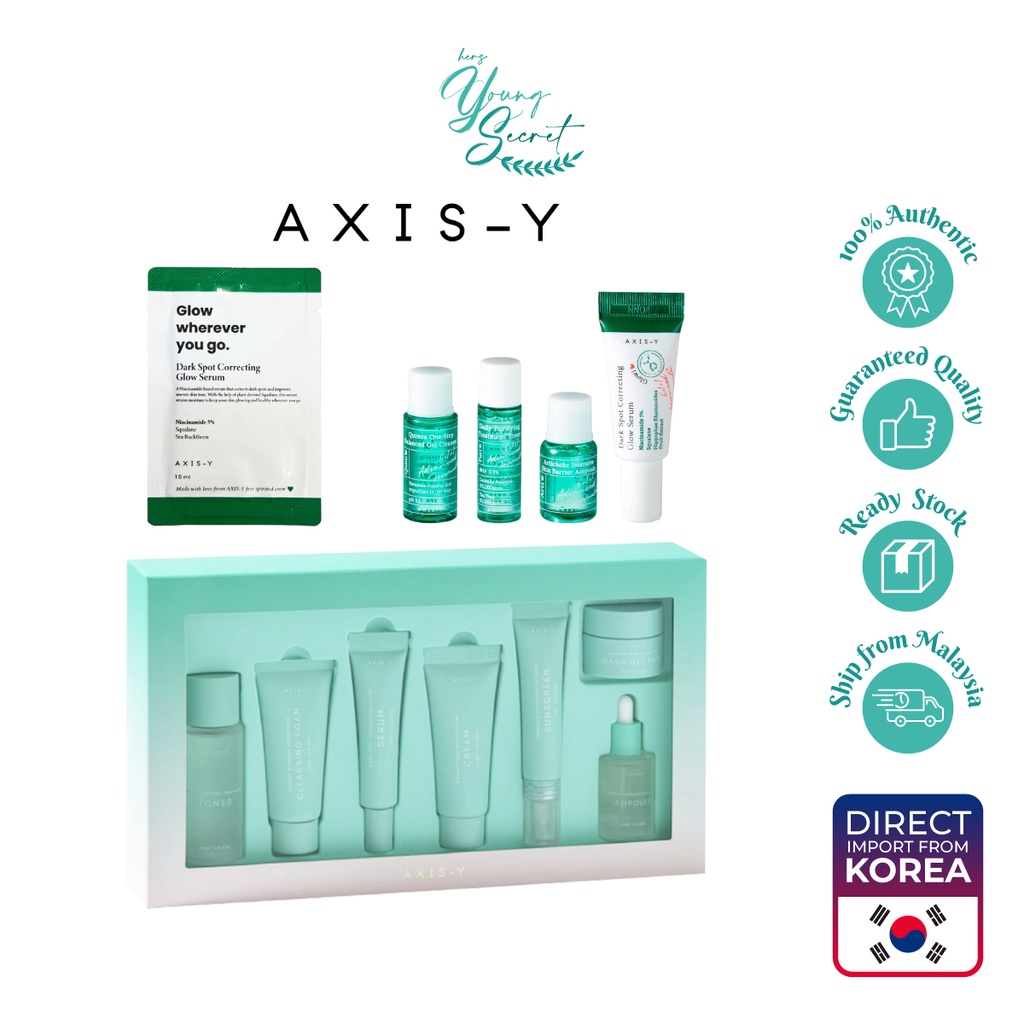 My Axis-Y Self Care Set / Dark Spot Correcting Glow Serum