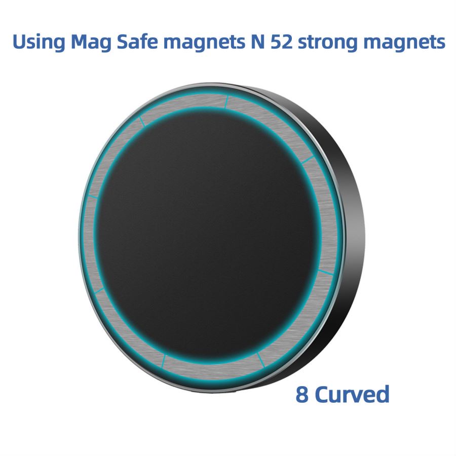 Must Multi XT-XINTE Magnetic Base Mobile Phone Ring Holder 1/4" Screw Hole MagSafe Tripod Ball Head Mount Magnet Stan - Image 2