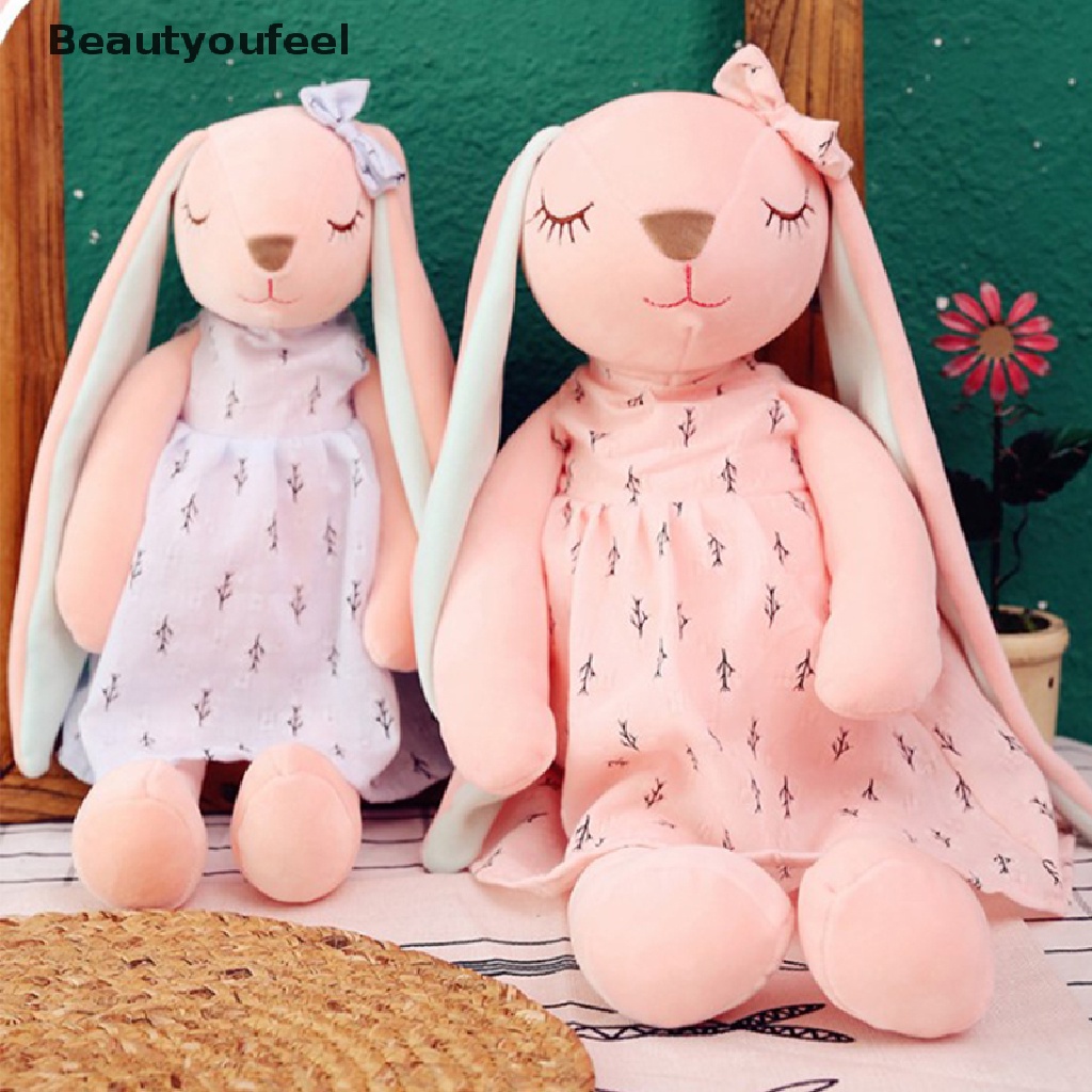 Purpose Premium Cute Cartoon Long Ears Rabbit Doll Sleeping Mate Stuffed Plush Toys Good goods - Image 2
