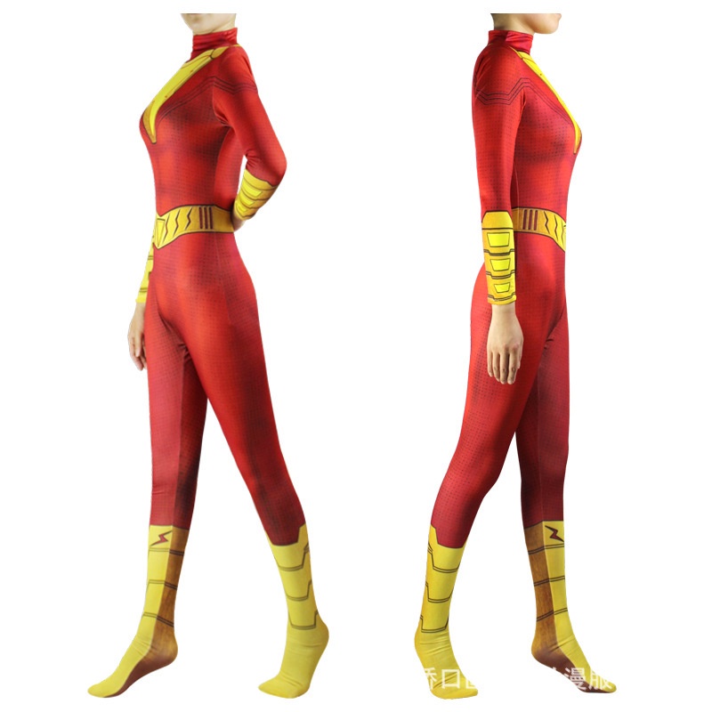 Purpose Reliable Leiting Shazan Movie Suit Jumpsuit Captain Magic Billy Bartson Battle cosplay Quality - Image 3