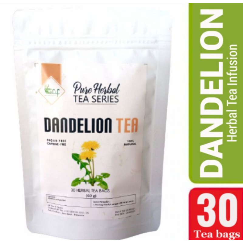 Trendy Casual ELIF TEA Dandelion Teh Anemia Detox Liver Pembersih Darah Kotor Pure Herbal Series 30 Bag z1 Style Daily - Image 3