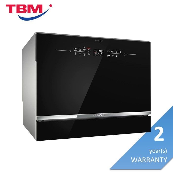 Bosch SKS68BB008 Freestanding Compact Dishwasher 55CM Black