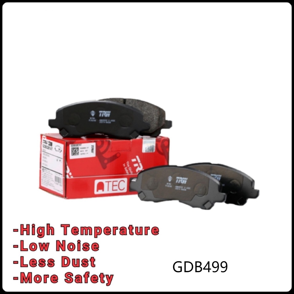 TRW - Honda City SEL / TMO / Jazz SAA Rear Brake Pad ( GDB499 ) Disc Pad