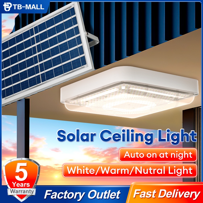 Lampu Solar Light Indoor Solar Ceiling Light Solar Light Outdoor Waterproof House Garden Lamp With 5m Cable Solar Panel