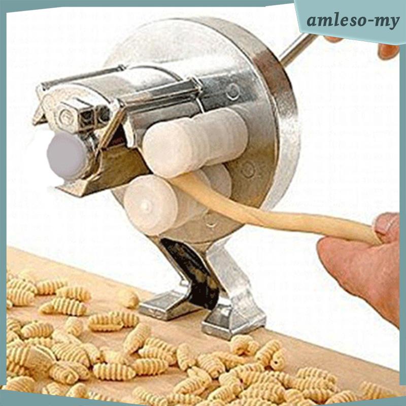 [AmlesoMY] Manual Kitchen Tools Aluminum Alloy Washable with Hand Crank Noodles Maker Attachments Gadget Noodle Making Tool Household Spaghetti DIY Accessories