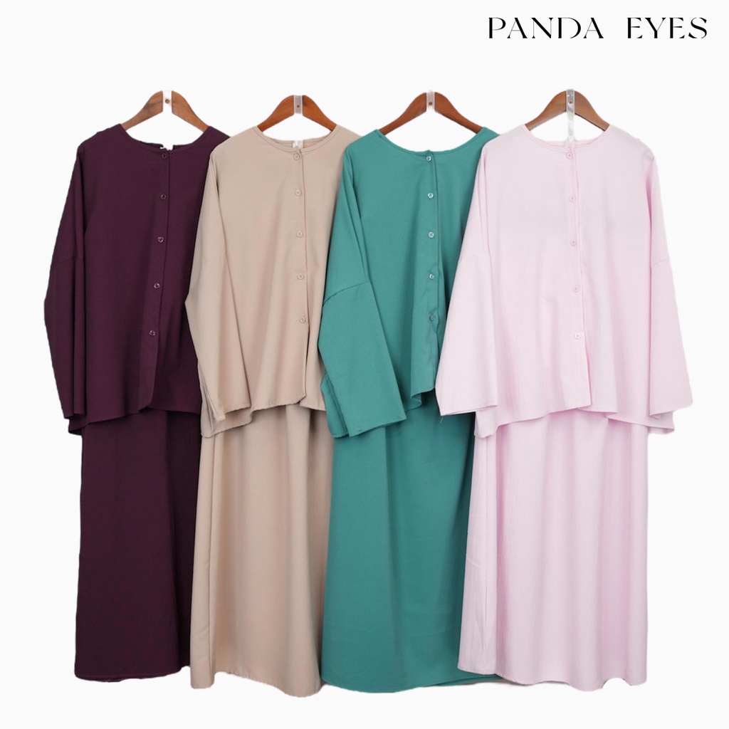 Panda Eyes Blouse Skirt Set CLO-CN850LSK