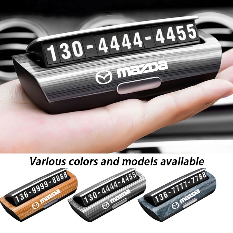 Quality Reliable Mazda temporary parking number plate 3 2 5 CX3 RX8 BT50 323 CX8 CX30 RX7 626 CX7 NX5 CX9 vehicle-mou... - Image 3