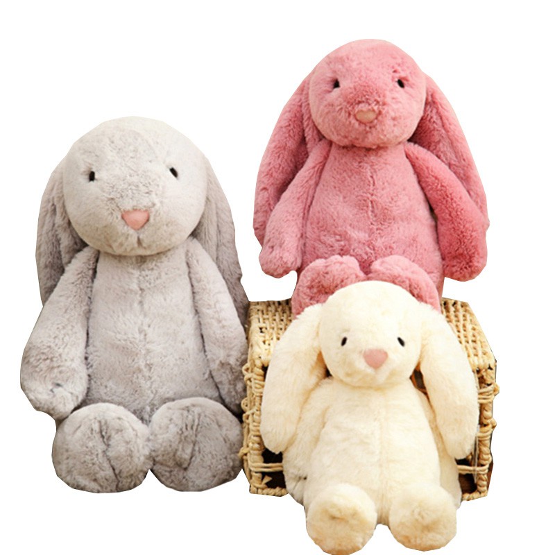 Purpose Reliable 6 colors Baby soft plush toys rabbit bunny cute animals appease - Image 2