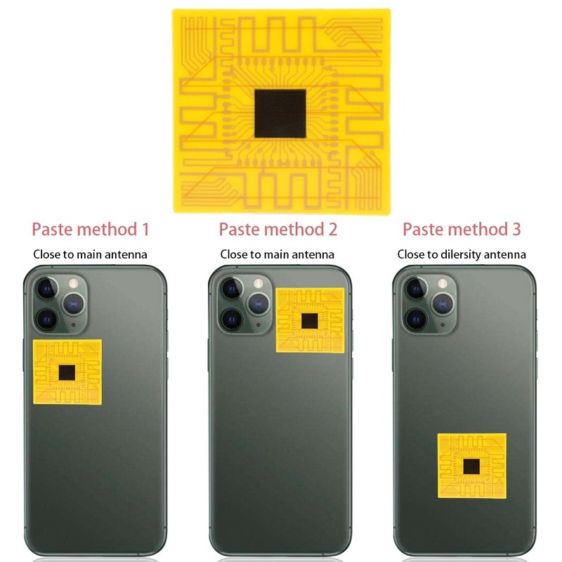 Craft Build 1PC Cell Phone Signal Enhancement Sticker/ Universal Signals Amplifier Antenna Booster Camping Tools Duty... - Image 5