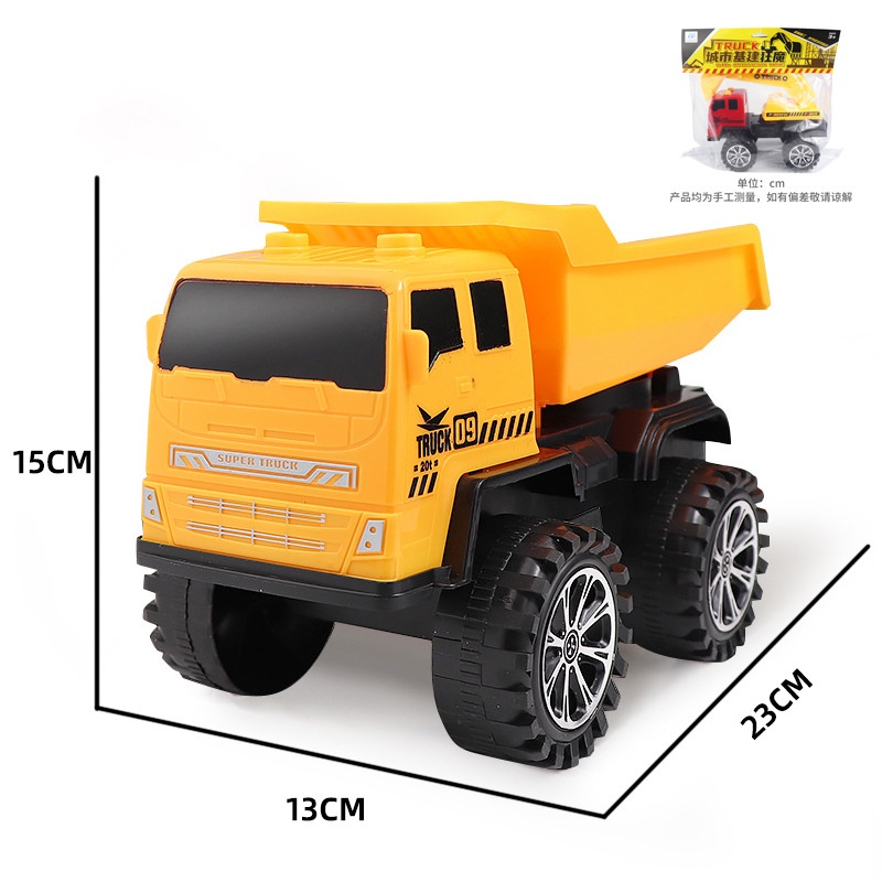 Premium Versatile VA Truck Toys Dump Bulldozer Excavator Crane Large Car Boys - Image 4
