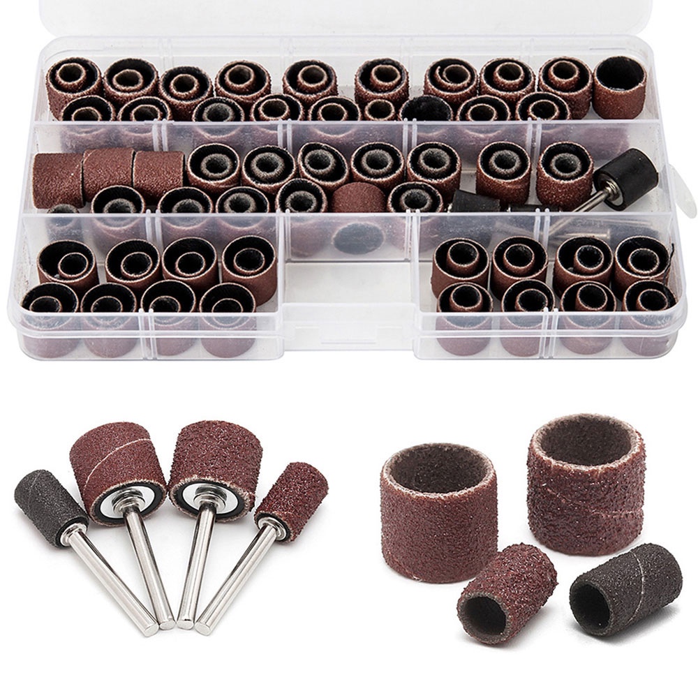 Hardware Craft Elevate Your Rotary Tool Game: Discover 104-Piece Drum Sander Set Box Mandrels Refills!