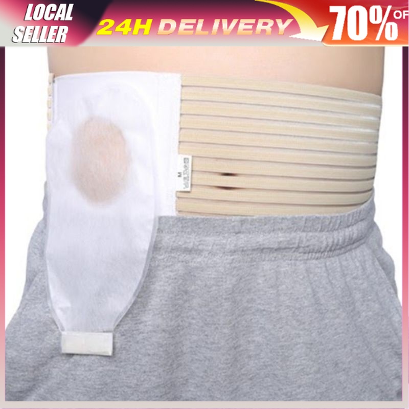 Medical Ostomy Belt Hernia Support Belt Abdominal Binder Brace Abdomen Band Stoma Support for Colostomy Patients