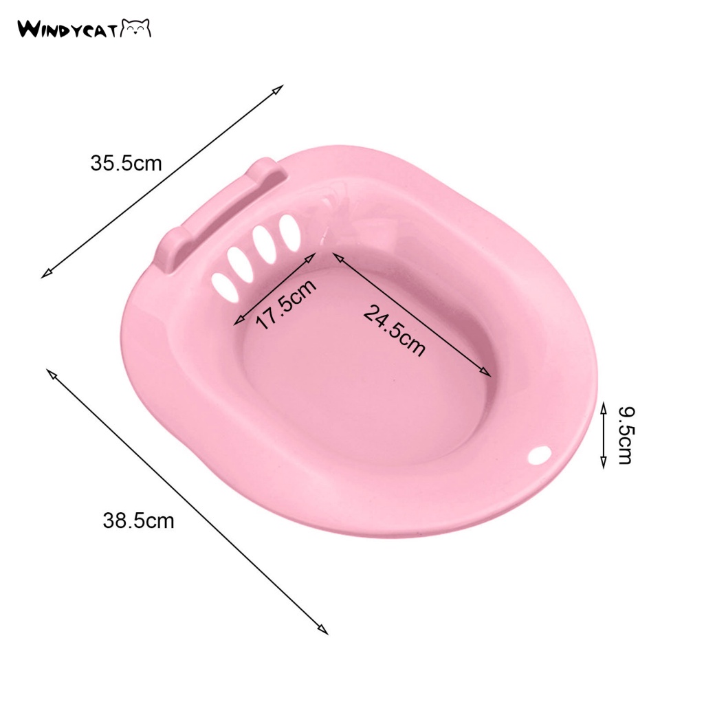 Must Multi WT.z PP Material Soaking Basin Elder Woman Postoperative Caring Sit Bath Bathtub Convenient - Image 5