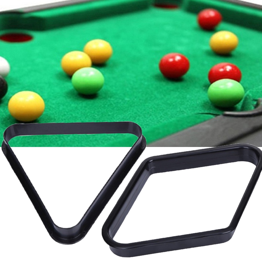 Essential Durable DYRUIDOJ Black Billiard Rack 15 Ball Triangle Frame Table Pool Accessories 9 Pooning Standard Size ... - Image 3