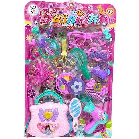 Pretend Play Princess Fashion Makeup Jewelry Set new gualty