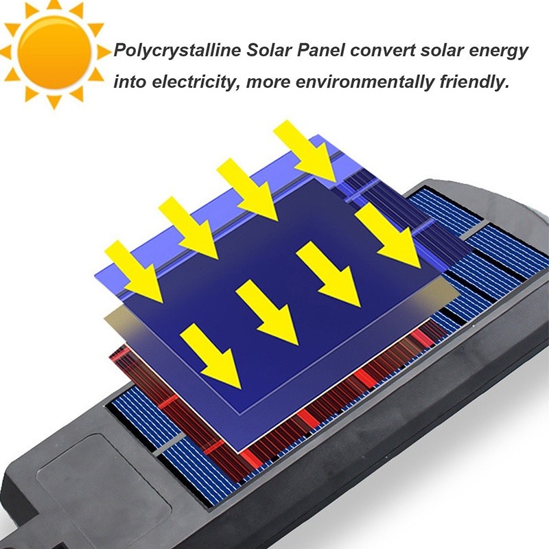 Versatile Purpose 2NLF 8000W Solar Light Lampu LED Taman Street Outdoor Lighting Motion Sensor Remote Control Wate Es... - Image 3