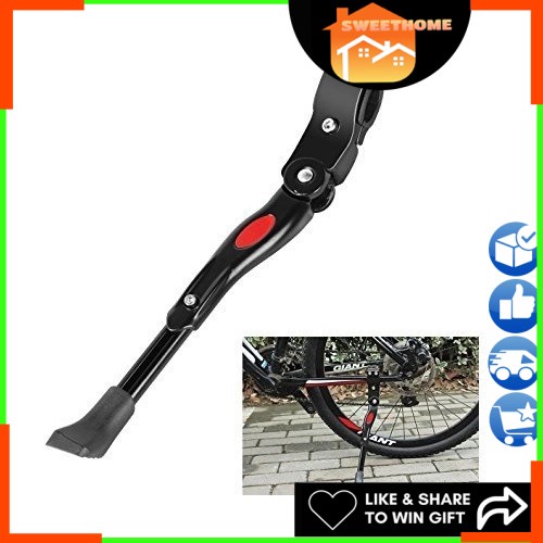 Bicycle Kickstand Parking Aluminum Alloy Bike Side Stand Parking Rack Bike Support Side Kick Stand Fit Most Tongkat
