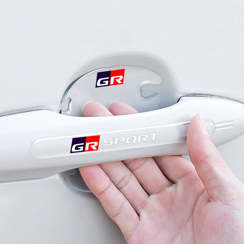 Multi Versatile Toyota GR Sport Car Door Handle Protection Inner Bowl Transparent Anti scratch Sticker VIos Yaris Cor... - Image 2