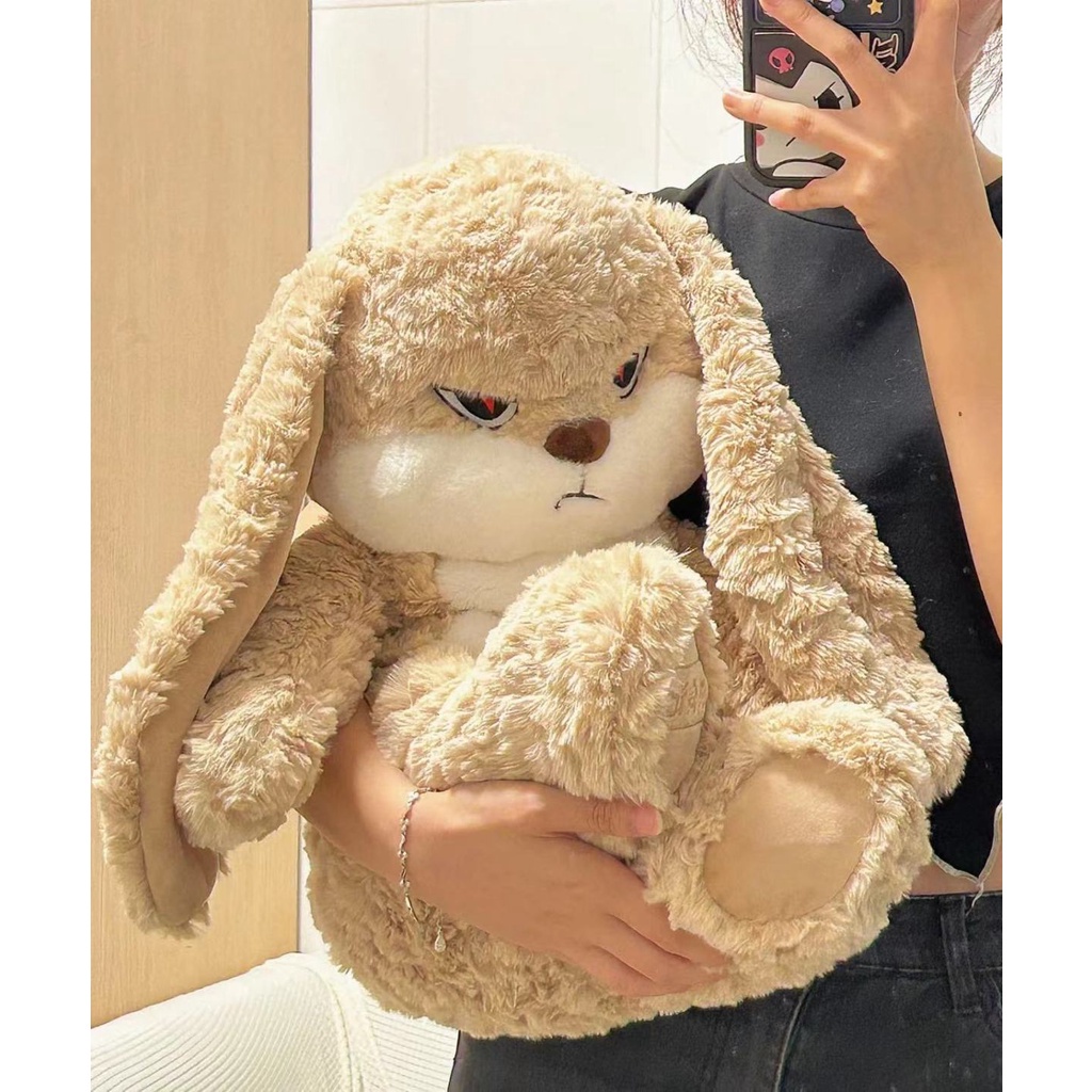 Purpose Multi 38cm Anger bunny plushie long ear plush toy Kawaii Kids Doll Children Gift Have - Image 3