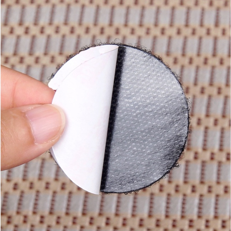 Reliable Versatile Anti-slip Sofa Mat Carpet Fastener Velcros Adhesive Strong Self Velcro Dot Double-sided Fixed Tape... - Image 2