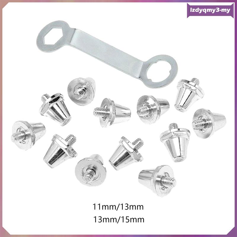 [LzdyqmyebMY] 12x Football Boot Spikes Screw in Rugby Studs, Soccer Boot Cleats for Athletic Sneakers