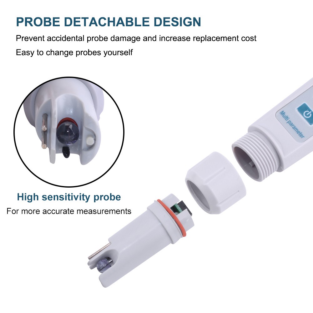 PH 686 New TDS PH Meter PH/TDS/EC/Temperature Meter Digital Water Quality Tester for Pools Drinking Water Aquariums
