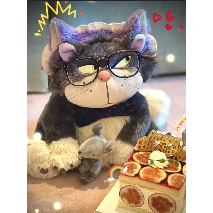 Versatile Multi 15/25/35/45/65cm Plush Toy Lucifer Cat Plushie Doll Cute grumpy Angry Stuffed Toys Must Quality - Image 4