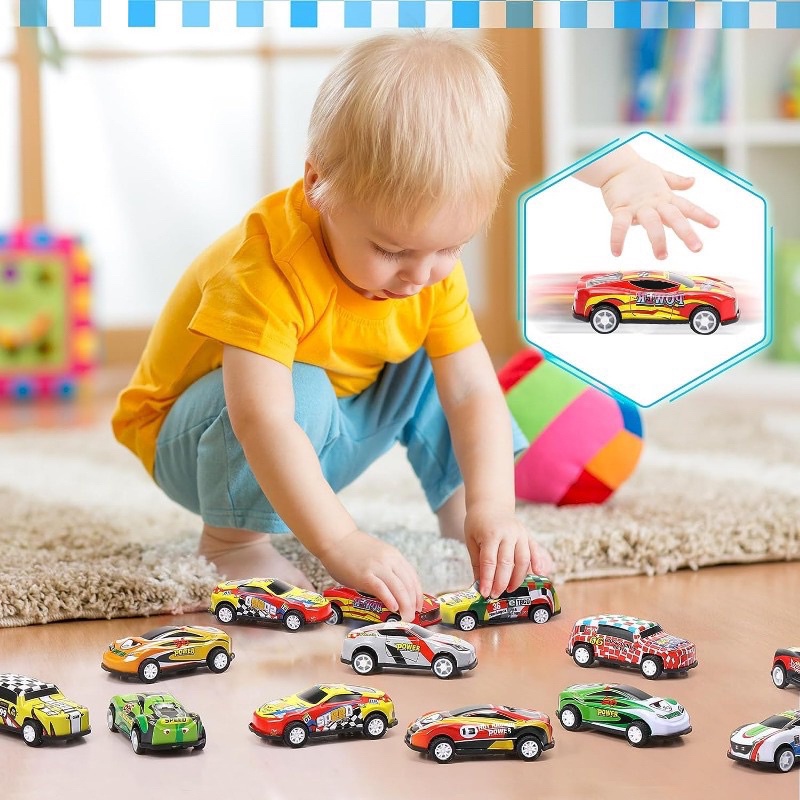 Colorful Alloy Mini Pull Car Toy for Children Kids Best Birthday Present For Your Kid Random Pick (Gift toy)