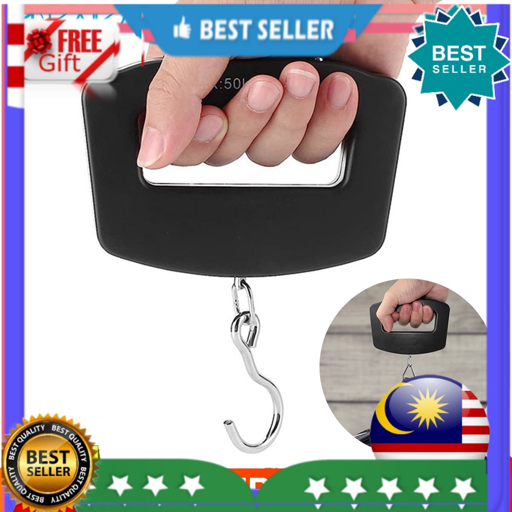 Popular 75kg Hand USB Rechargeable Portable Digital Travel Hanging