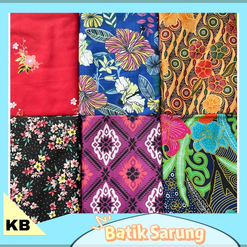 Sarung Batik/ KB / KAIN SARUNG BATIK / SIAP JAHIT / kain batik viral