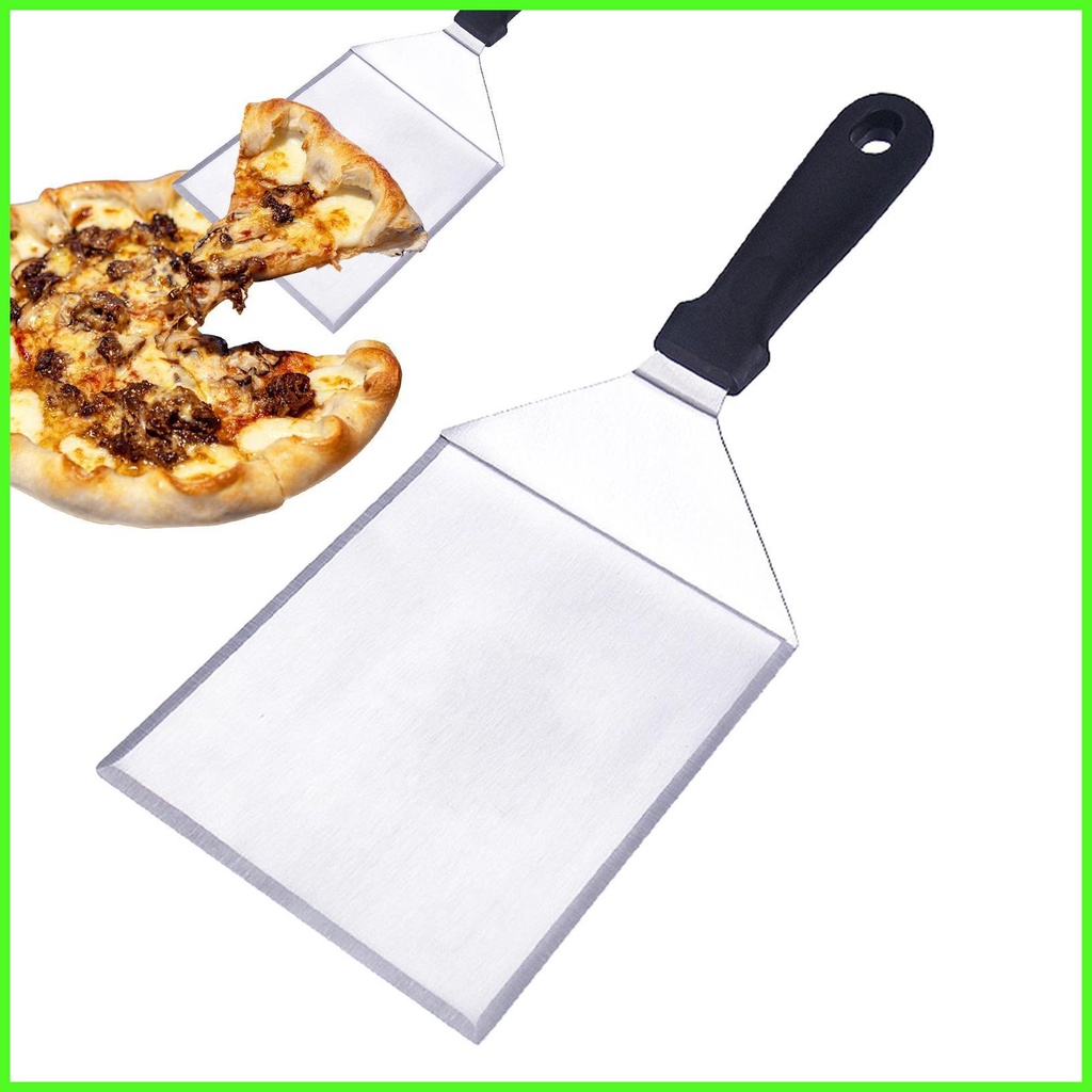 Pizza Scraper Pizza Shovel Cutter Stainless Steel Pizza Turning Peel Pizza Oven Accessories for Salad Bread chunnimmy