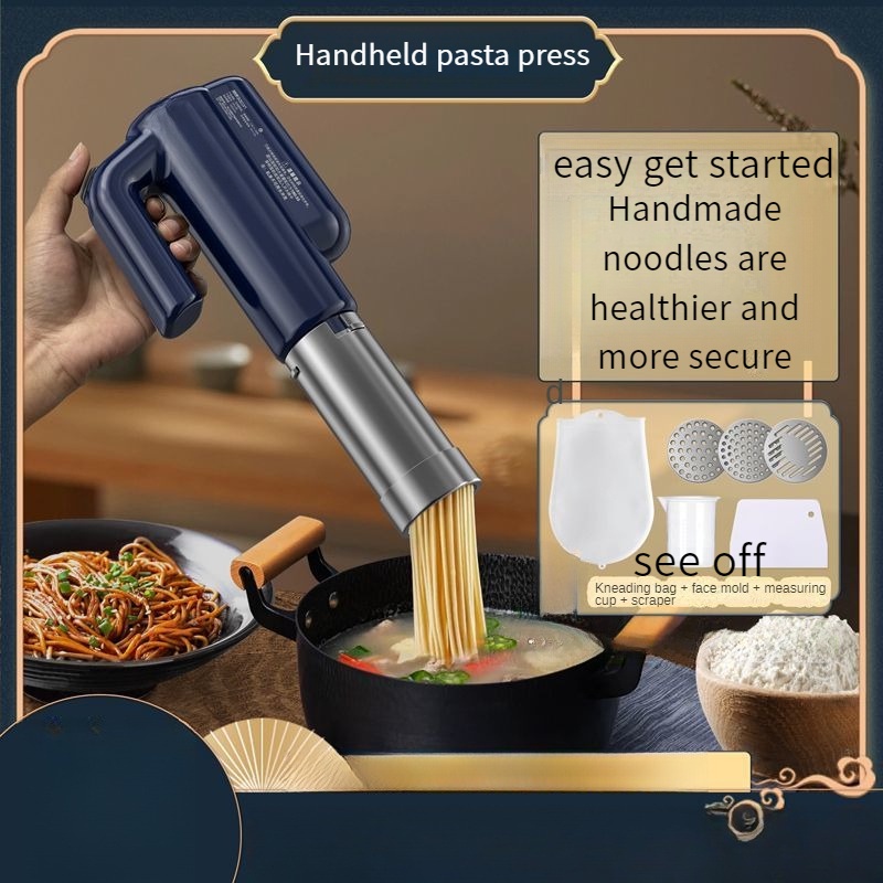 【Available stock in Malaysia】Noodle Maker Wireless Handheld  Gun Household Portable Automatic Small Electric Noodle Press