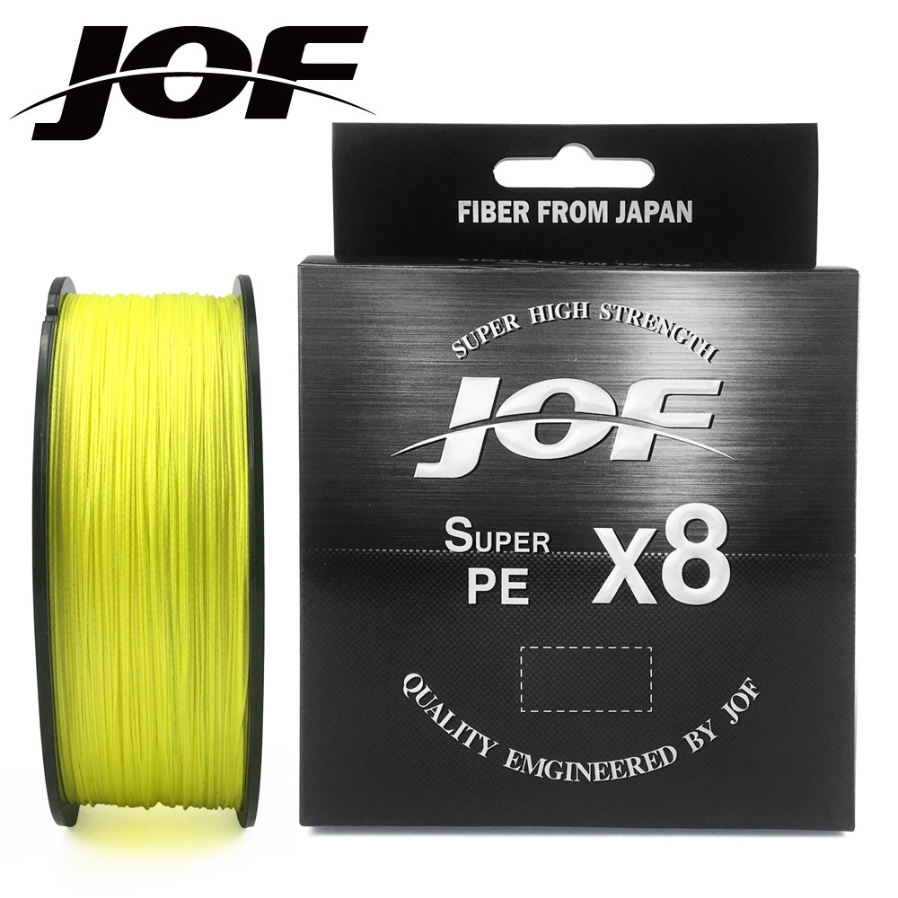 Versatile Purpose NEW JOF Braided Fishing Line X8 100M 150M 300M 500M 8 Strands Black Multifilament Saltwater PE 20 3 - Image 4