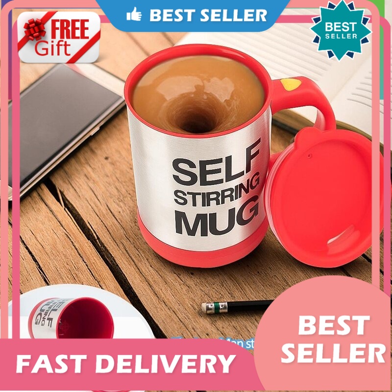 400ml Auto Stirring Mug with Handle Portable Self Mixing Cup Electric  Automatic Coffee Milk and Juice Mixing Mugs Cups Gift