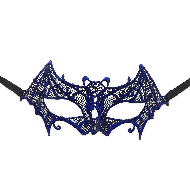 Quality Premium Hot-Selling Gilding Bat Lace Mask Halloween Masquerade Half-Face Party Durable Must - Image 2