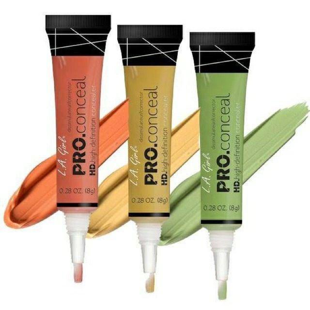 1Box 3pcs Pro Concealer Corrector Foundation H.D High Definition Full Coverage Ready Stock