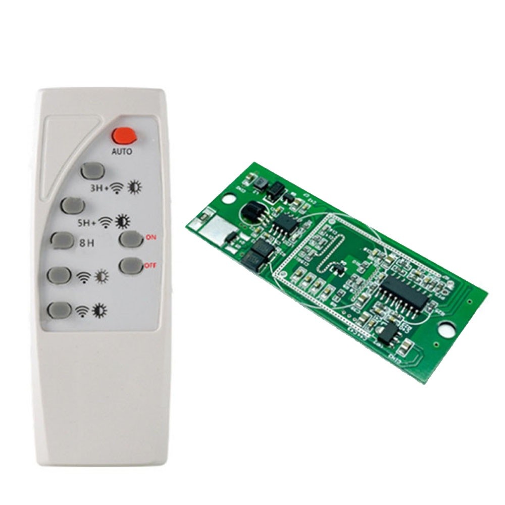 DIYMORE Solar Light Remote Control Street light switch Microwave Radar Body Induction Solar light controller 3.7V 7.4V C