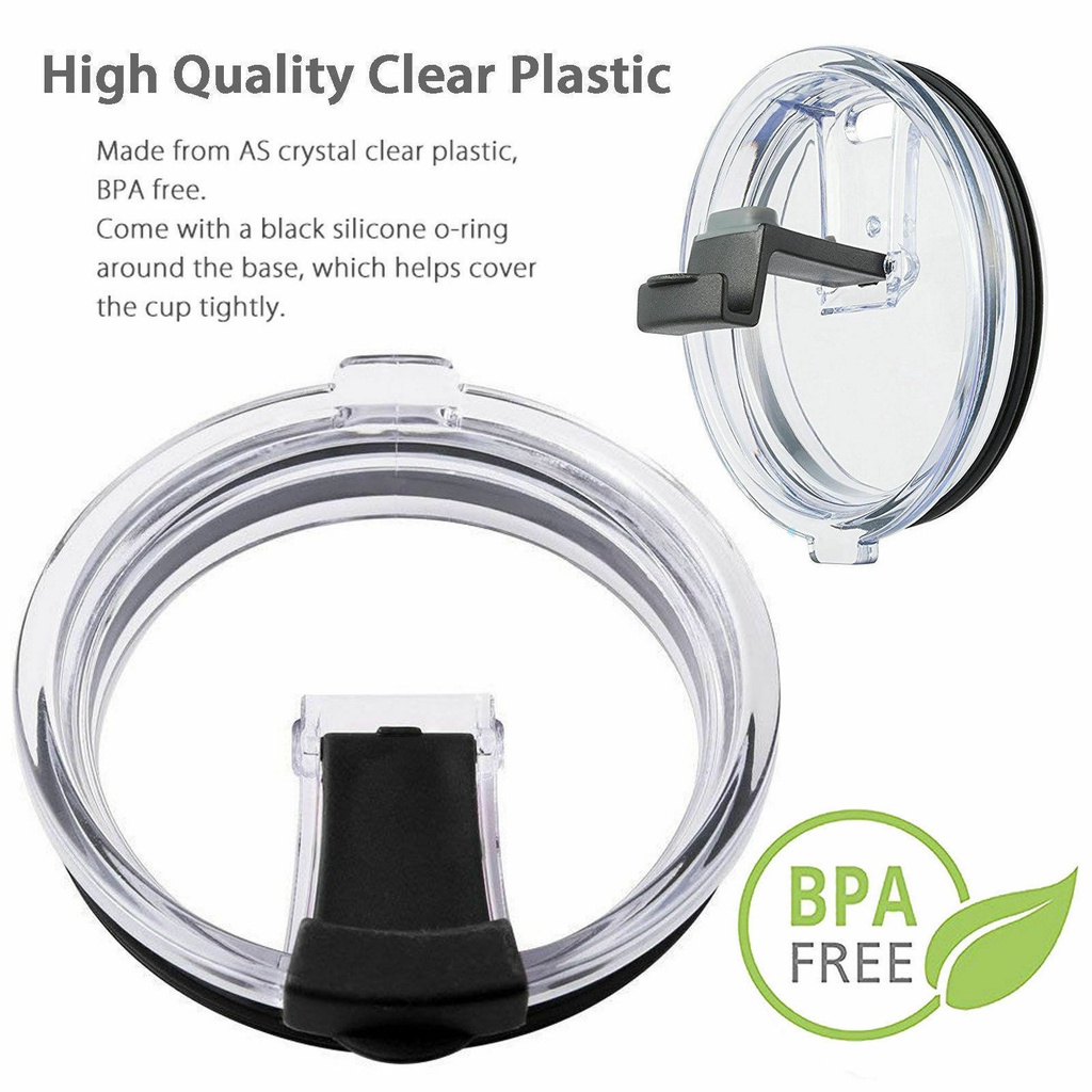 Versatile Multi Splash Spill Proof 20/30 OZ Cup Lid YETI Rambler Tumbler Ozark Trail Durable Premium - Image 5