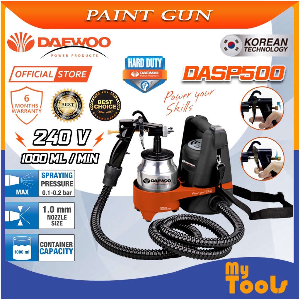 Mytools DAEWOO DASP500 PAINT GUN Car Wall Paint Spray Machine