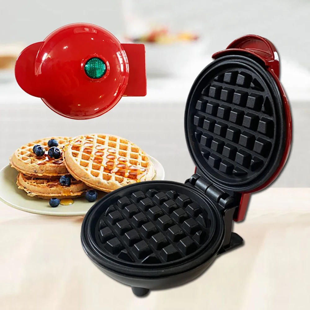 Breakfast Machine Bread Pancake Sandwich Mini Baking Waffle Maker 220V 110V Mini Electric Waffles Maker waffle make