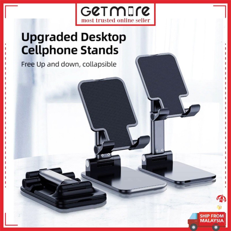 Universal Desktop Phone Holder Stand Mount Support Tablet Cell Phone Adjustable Portable Mobile Phone Stand