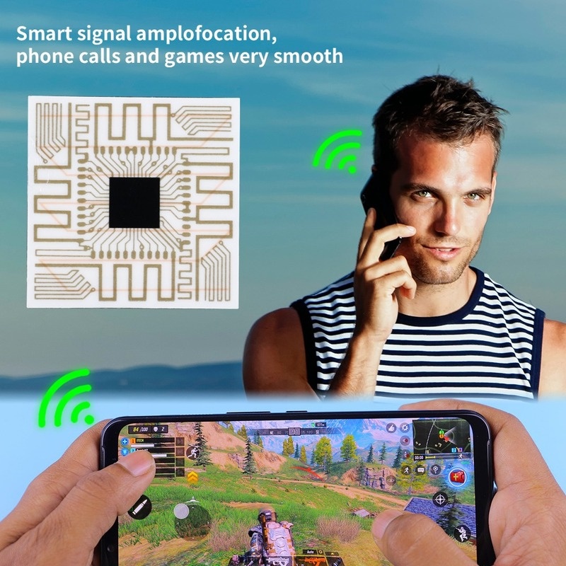 Craft Build 1PC Cell Phone Signal Enhancement Sticker/ Universal Signals Amplifier Antenna Booster Camping Tools Duty... - Image 2