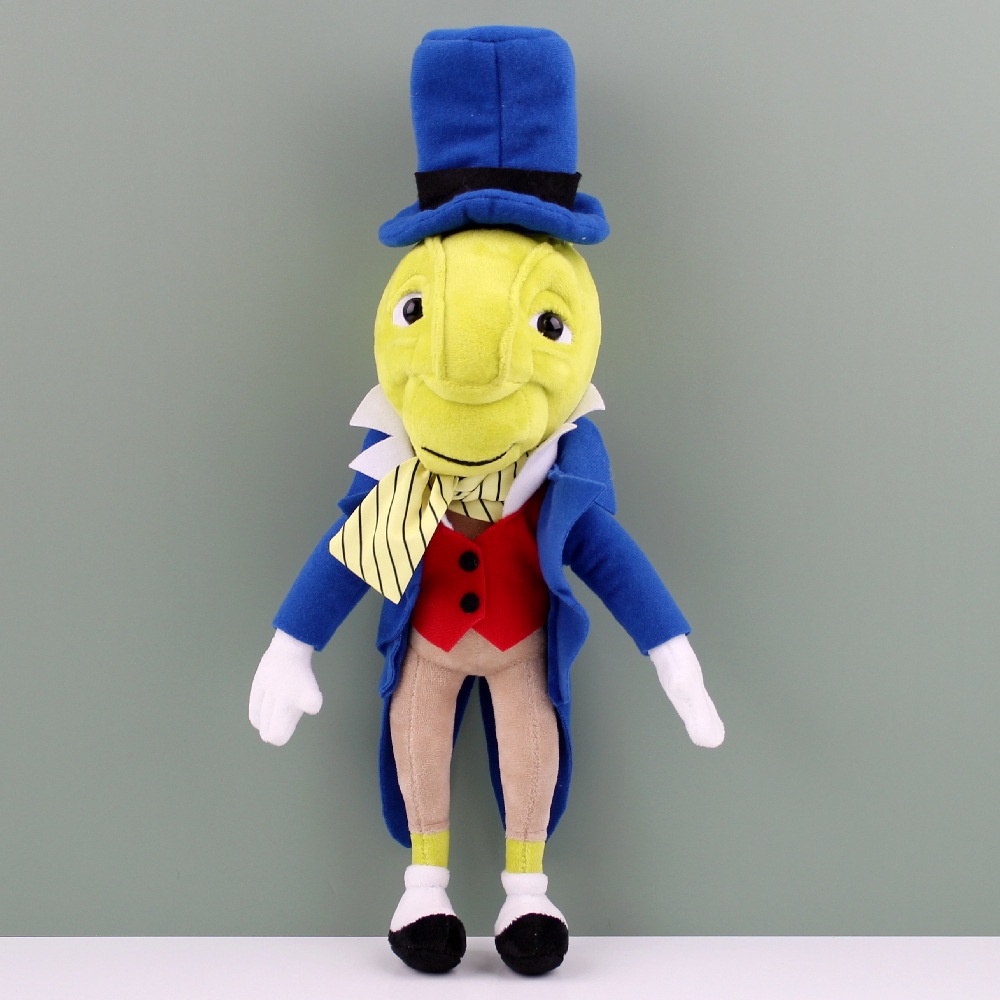 Movie Pinocchio Merchandise Cartoon Plush Toy Jiminy Cricket Mr. Cricket Doll