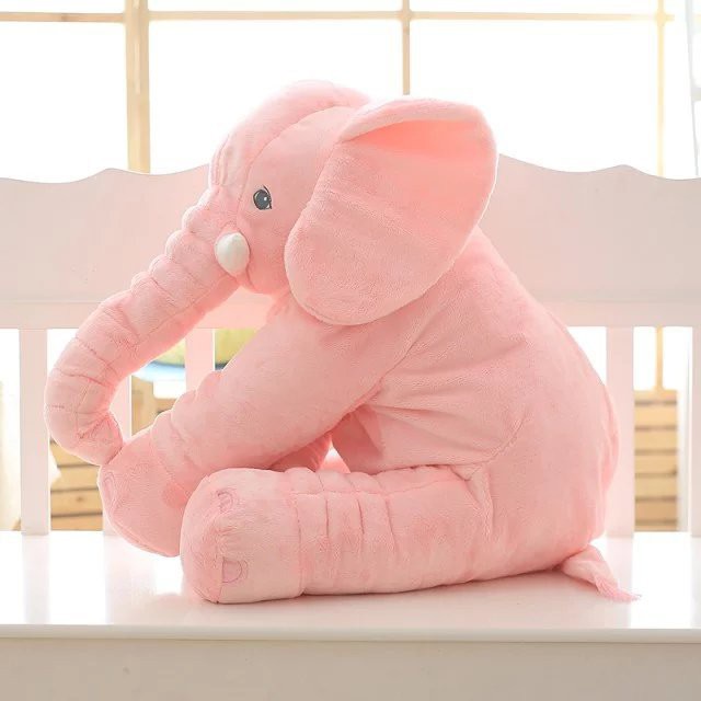 Multi Versatile 60cm Baby Animals Pillow Elephant Stuffed Plush Toy Cushion Quality - Image 5