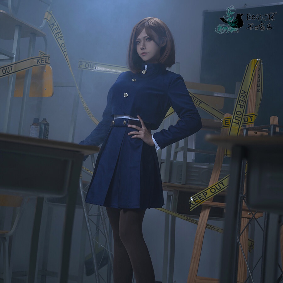 Durable Have Anime Jujutsu Kaisen Cosplay Costumes Itadori Yuji Gojo Satoru Kugisaki Nobara Zenin Maki Uniform Suit E... - Image 4