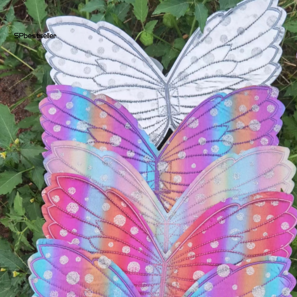 Premium Have Sp Dreamy Butterfly Wing Costume Beautiful Easy-to-wear Wings Kids Perfect Pretend Play Costum Durable Q... - Image 2