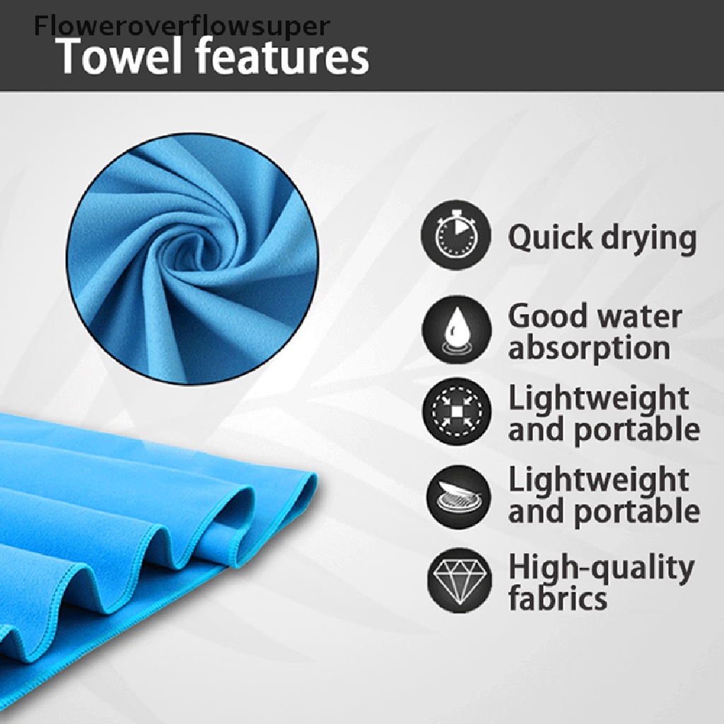 Versatile Must FSMY Microfiber Towel Sports Bath Gym Quick Drying Travel Swimming Camping Beach HOT Essential - Image 2