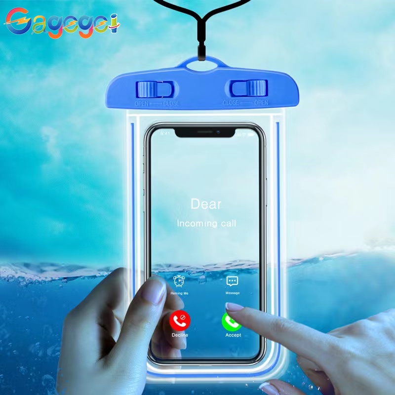 Portable Chic Mobile Phone Waterproof Bag PVC Universal Transparent Diving Huawei Xiaomi Redmi Samsung Style - Image 2