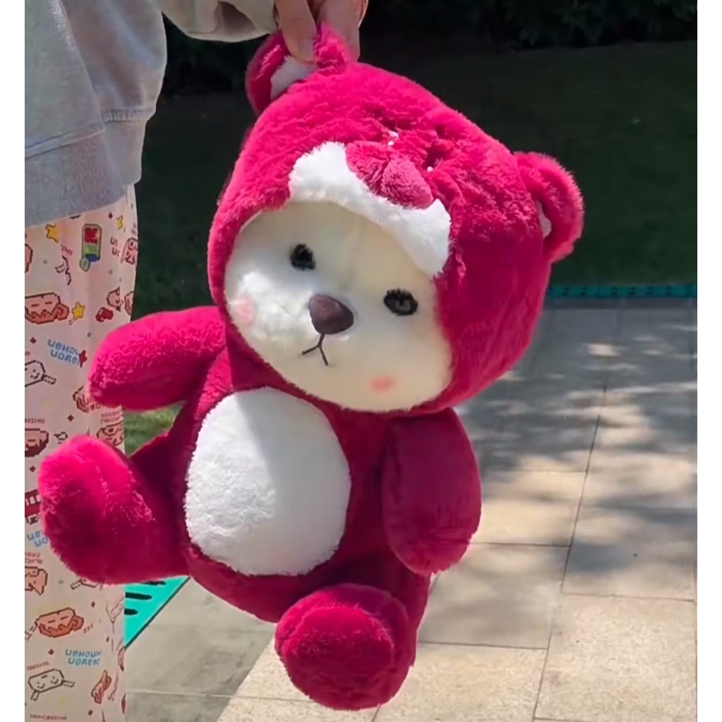 Must Essential Lena Bear Cosplay Stitch Plush Toy Teddy Plushie Doll Toys Soft Stuffed Christ Durable - Image 3